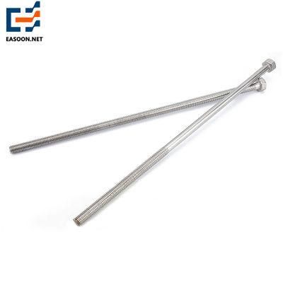 Extended Hexagon Bolts M6X160 M8X200 A2-70 Stainless Steel Bolt A2-80 Zinc Plated Bolt DIN 933 Hex Bolt