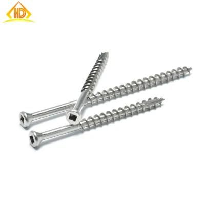 316 Stainless Steel Wood Cutting Point Square Drive Deck Screws