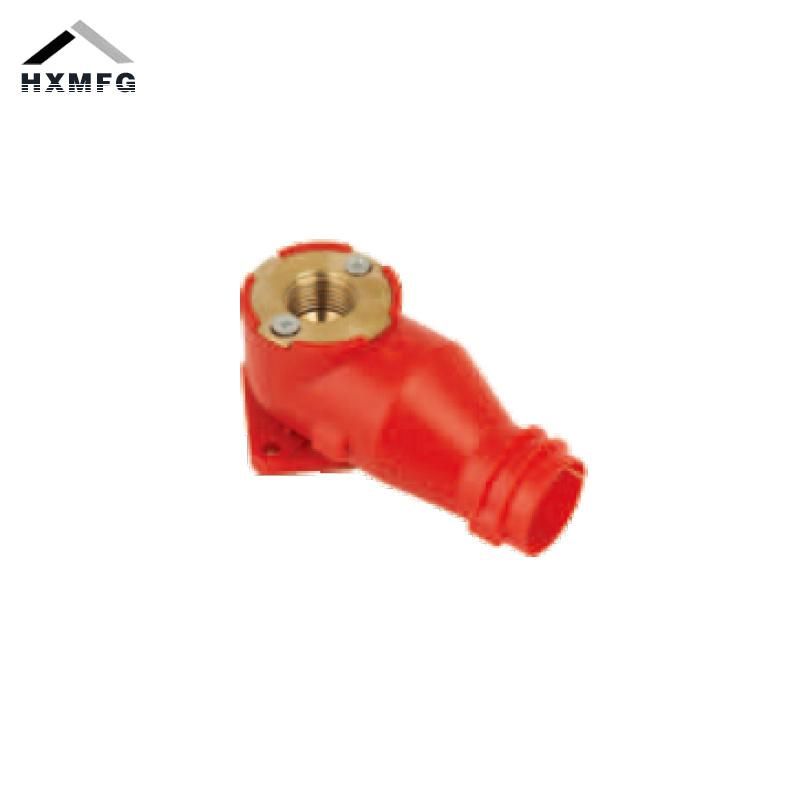Plastic Cover Brass Press Pex Pipe Sliding Fitting Elbow