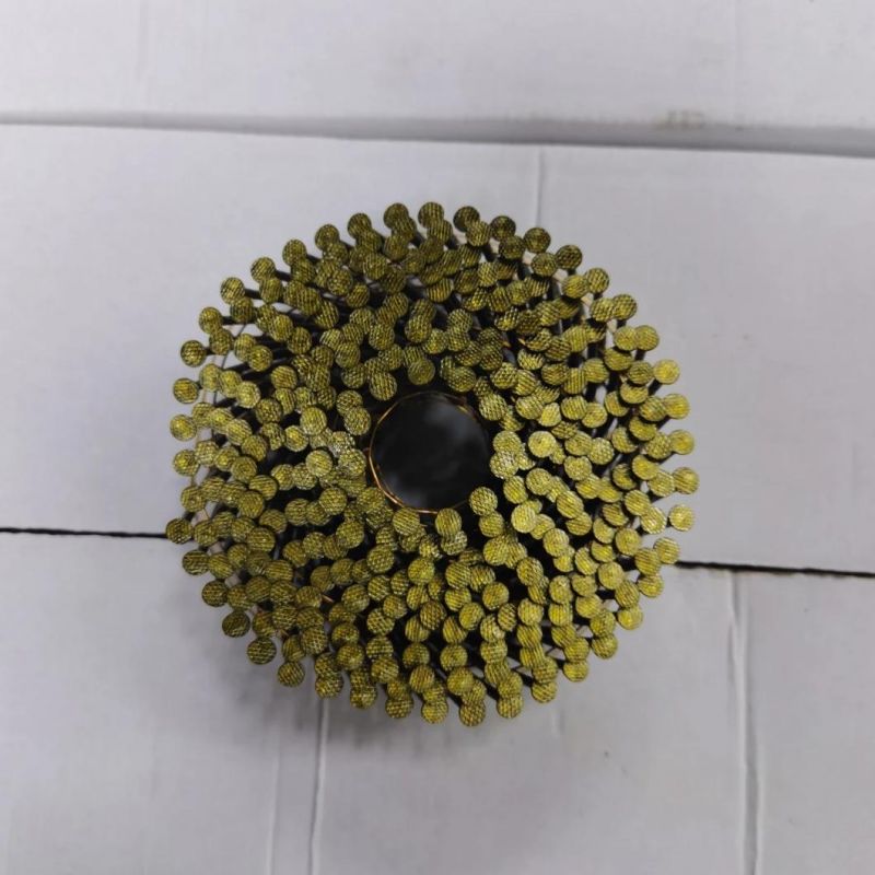 15 Degree 2-1/4inch X 0.099 Inch Galvanized Wire Collated Coil Nails