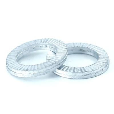 Stainless Steel 316 DIN 25201 Double Fold Nord Lock Wedge Self Locking Washer