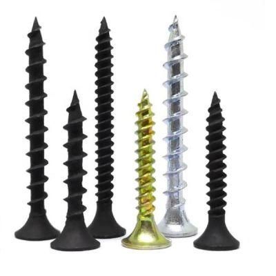 Grey Black Phosphated Bugle Head Drywall Screw Self Drilling Fine Thread Phillips Drive Gypsum Drywall Screw