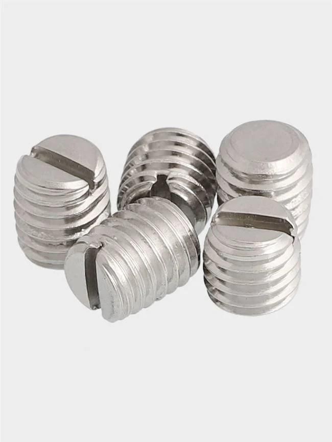 Slotted Set Screws with Flat Point M1.6-M12