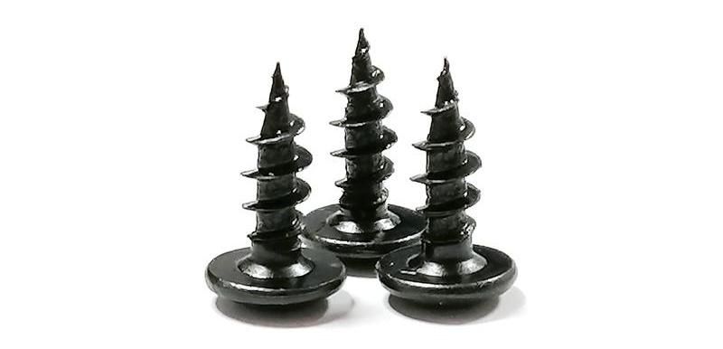 Truss Mushroom Head Phillips Cross Carbon Steel Balck Tapping Screw