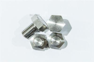 DIN933 Hex Head Bolt in Stainless Steel and Titanium Bolts Fasteners