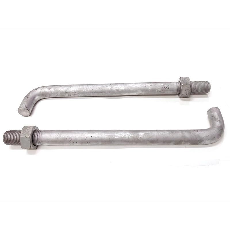 High Strength 4.8grade Galvanized L Type Anchor /Foundation Bolt