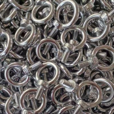 Lifting Hardware Stainless Steel Screw Thread Eye Bolts for Rigging