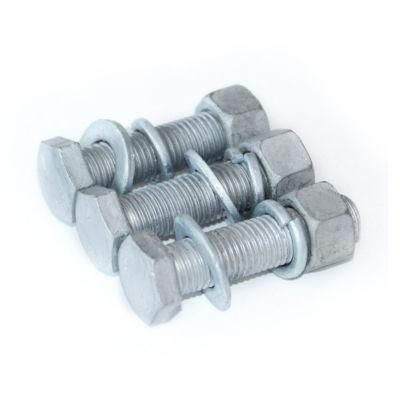 Fasteners Supplier HDG Bolt Carton Steel Hex Head Bolts