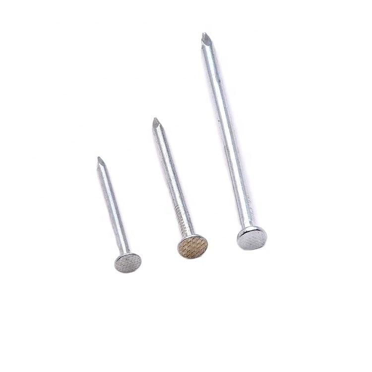 Q195 Polished Nail/Galvanized Iron Roofing Nail/Ring Steel Nail/Coil Nail/U Type Nail/Metal Nail for Construction