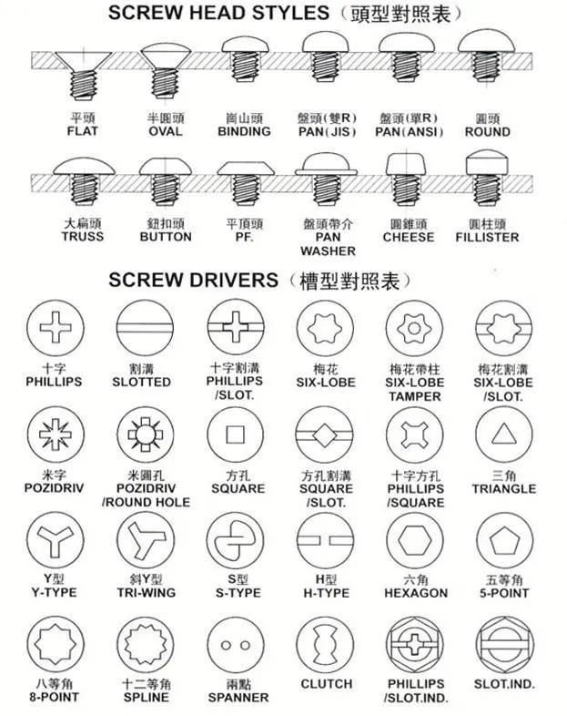 Metric Pan Head /Round Head Custom Stainless Steel Screws Machine Screw