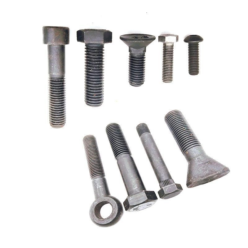 Black Hex Bolt and Nut