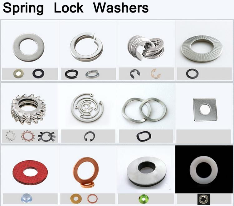 DIN127 Spring Square Washer Flat Gasket DIN125 Flat Washer