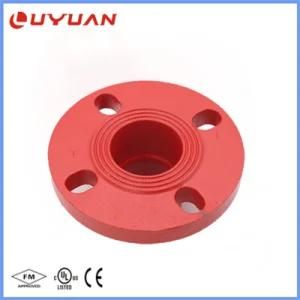 Ductile Iron Grooved Pipe Fittings 2 1/2&prime;&prime; Universal Flange Adaptor with FM/UL Approval