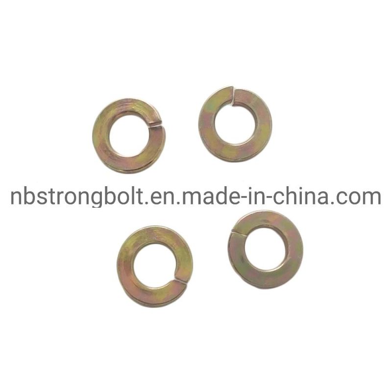 Sales Spring Washer with Yellow Zinc Plated