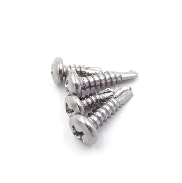 Zinc Plated Cross Recessed Pan Head Self Drilling Screws