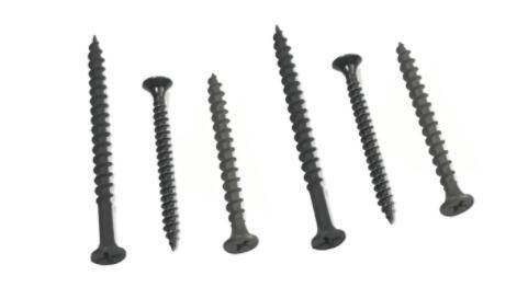 Fine Thread Bugle Head Drywall Screws with Black Phosphate Coated Size 3.5X19mm Drywall Screws
