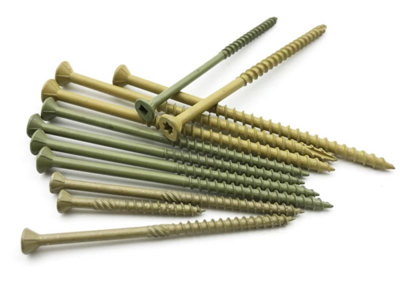 Ruspert Steel Thread-Cutting Csk Head Self Tapping Deck Screws