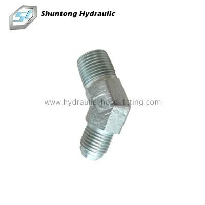 Chinese Manufacturer 45&deg; Jic Male 74&deg; Cone or NPT Male Hydraulic Fitings and Adaptors