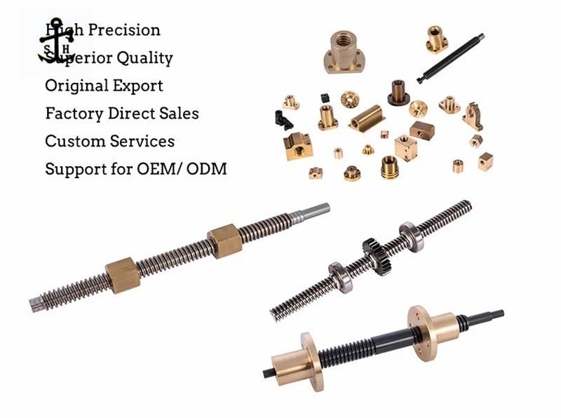 Left and Right Hand Thread 6mm Trapezoidal Lead Screw