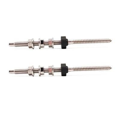 M8 Stainless Steel SS304 Solar Hook Dowel Screw for Metal Pitched Roof Mounting