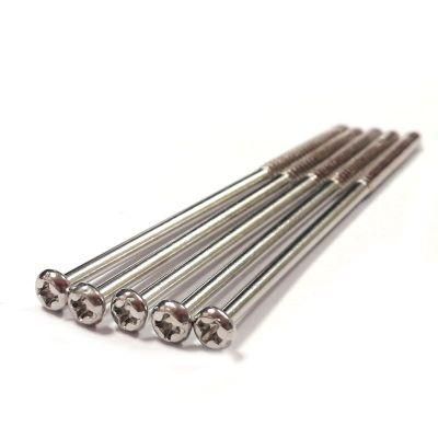 Nickel Plated Cross Recessed Pan Phillips Head Self Tapping Screws