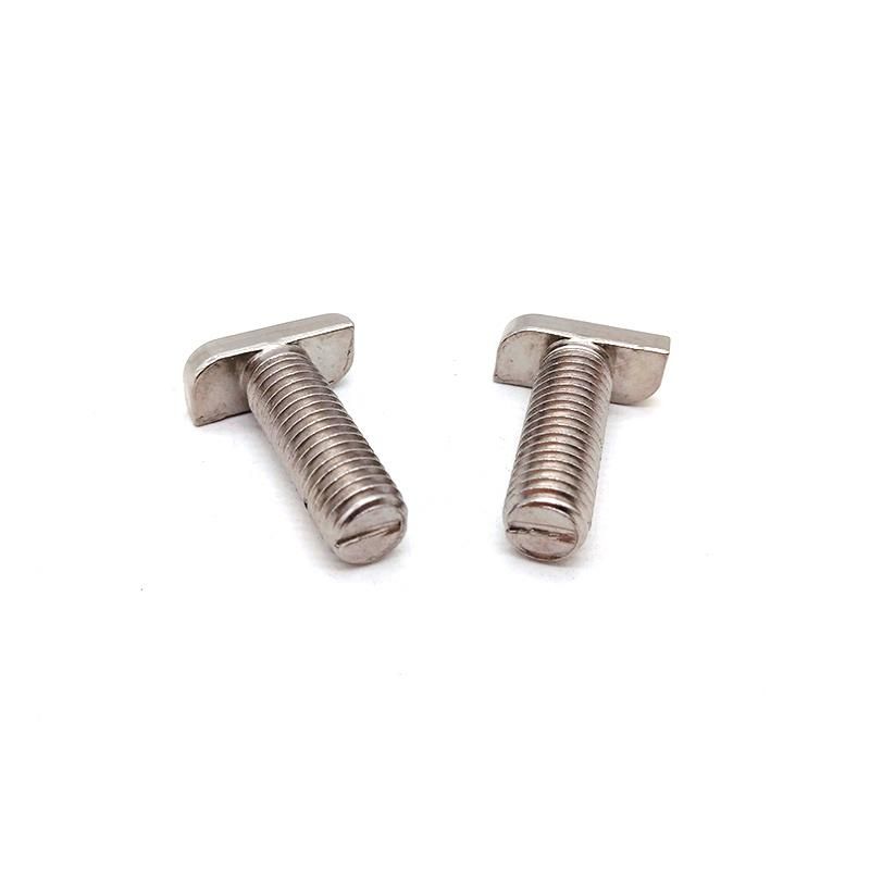 Fastener Stainless Steel 304 316 T Bolt A193 B7 Square Head T Bolt
