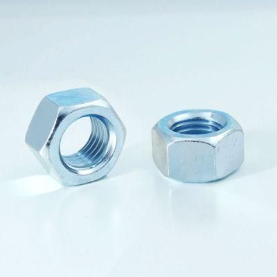 ASTM 18.2.2 Hex Nut Hex Head Nut Carbon Steel Zinc Plated Galvanized