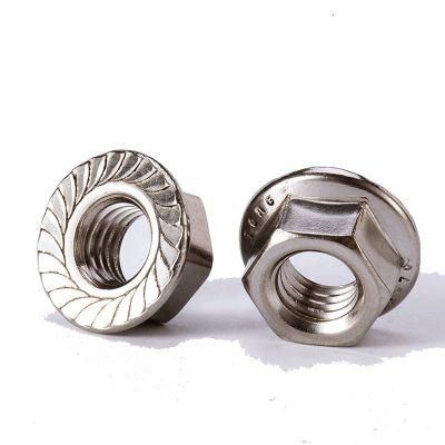 DIN 6923 Stainless Steel 304 Hexagon Flange Nut
