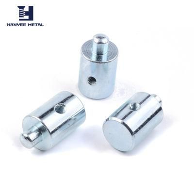 Zinc Plate Nut for Round Standoffs with Sight Hole