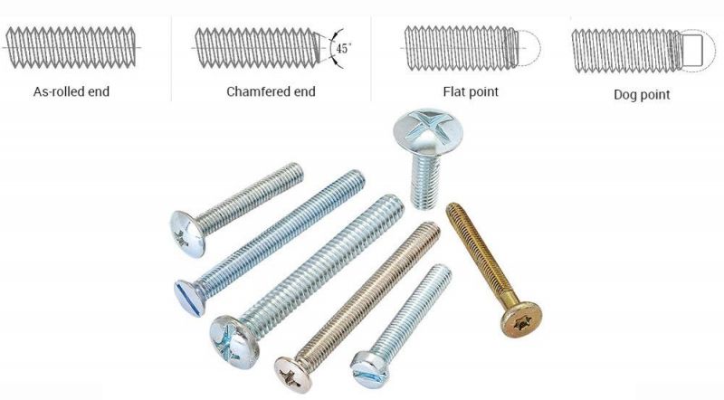 Tuss Head Flat Top Hex Socket Recess Metric Thread Machine Screw