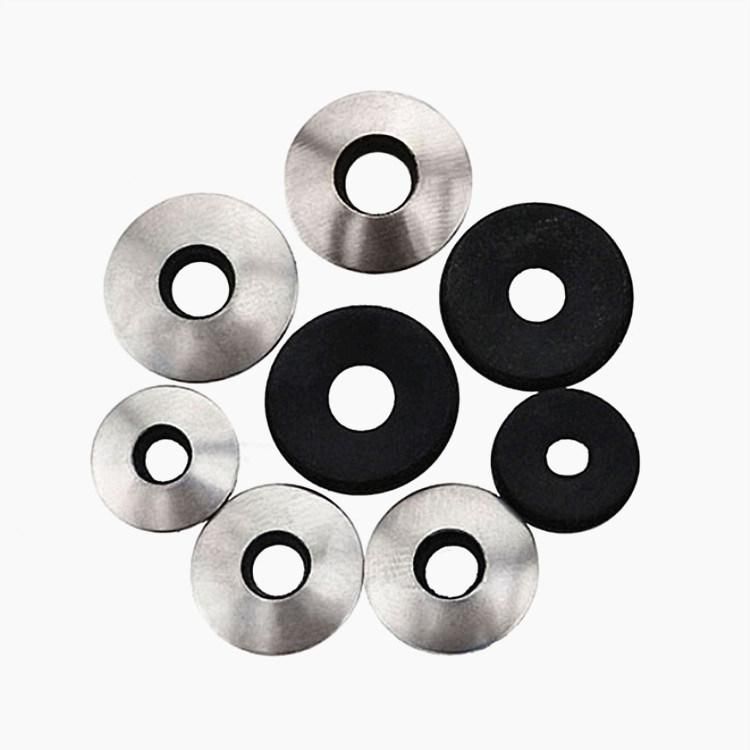 304 Stainless Steel Sealing Black Grey Rubber Waterproof Flat Ring Gasket Roofing EPDM Washer