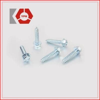 Preferential Price Stainless Steel Hexagon Tapping Screws DIN7976 Precise and High Strength