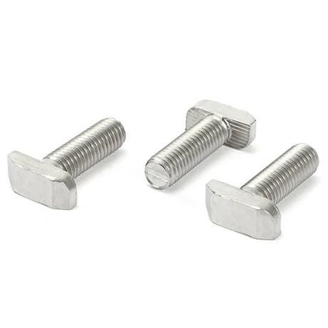 T Head Type Bolt Stainless Steel / Steel T-Shaped T Slot Bolt