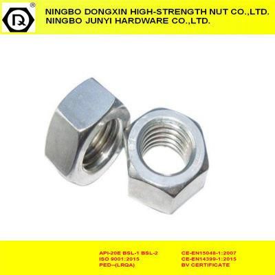 Zinc Plated Fasteners 6/8/10/12 DIN934 Hex Nut