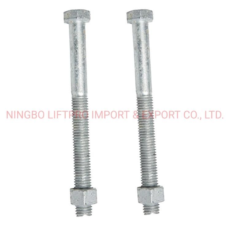 ANSI/ASME A490 Hot DIP Galvanized Hex Nuts and Bolts Stainless Metric Heavy Hexagon Bolt and Nut