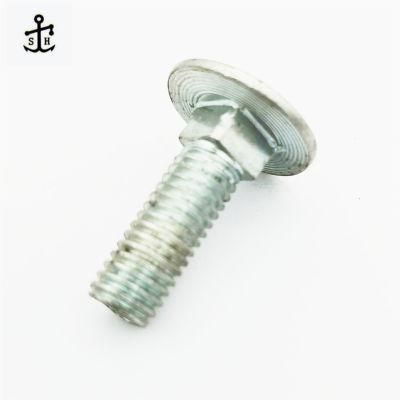Low Price Round Head Square Neck Bolt Zinc Plated Carriage Bolt DIN 603 Made in China