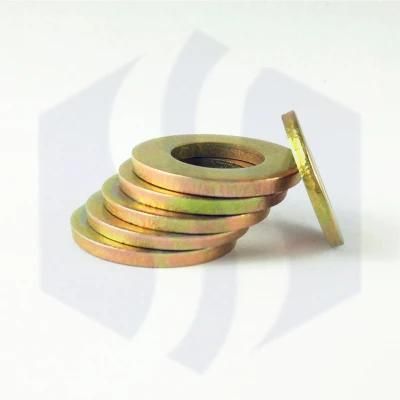 DIN125 Yellow Zinc Plating Carbon Steel Flat Washer