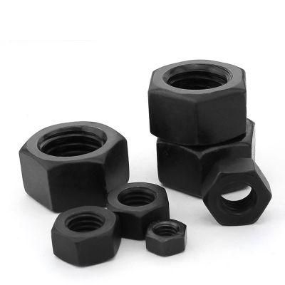 China Supplier Stainless Steel Black Heavy Hex Nuts for General Industry