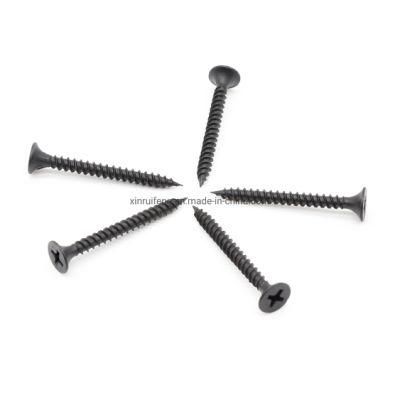 High Strength Steel Bugle Head Xinruifeng Black Drywall Gypsum Screw