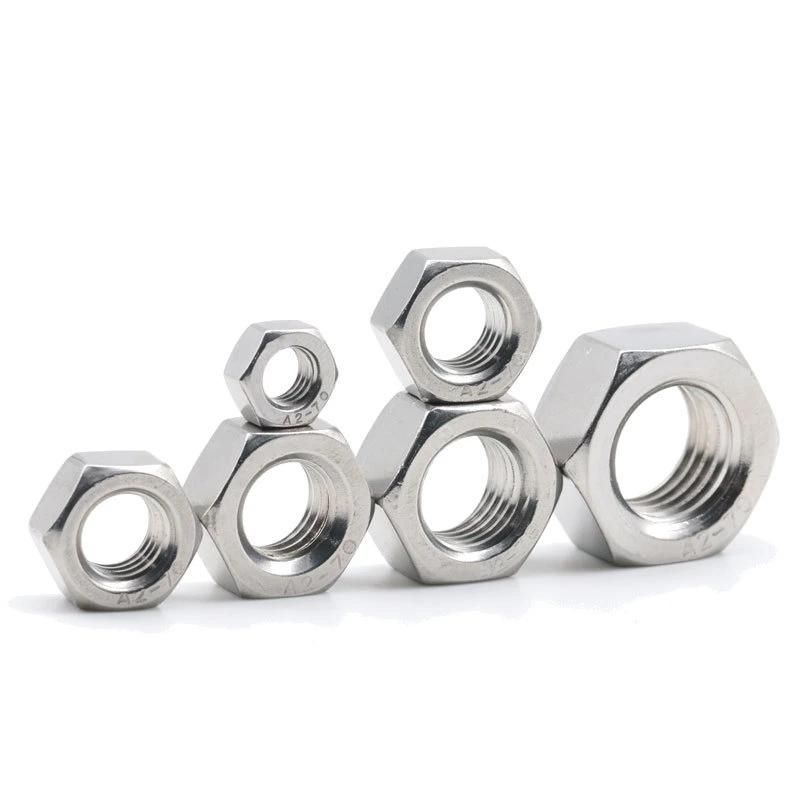 DIN934 High Strength Stainless Steel Hex Nut Stainless Steel