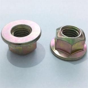 DIN985 Nylon Insert Zinc (yellow) Nut