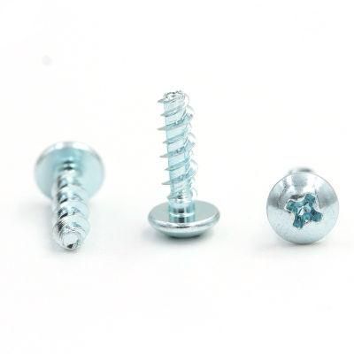 Pan Head Self-Tapping Screws Small Size #4-20X1/4 Thread Forming Wn1423 PT Screw for Plastics