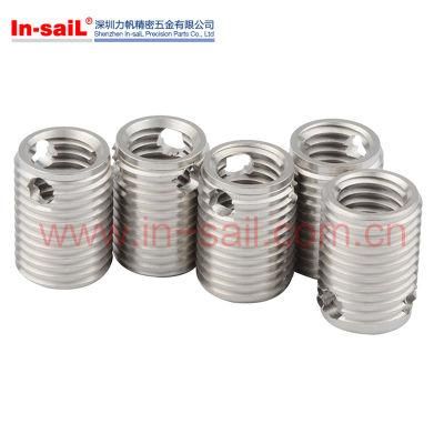 Color Zinc Ensat 302 Slotted Self Tapping Inserts