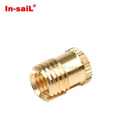 08351030048 Press-in Brass Nut for Thermoset and Thermoplastic Components