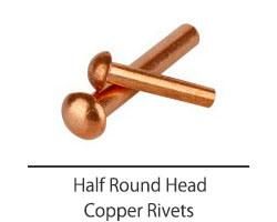 Solid Rivets Half Round Head Rivet Iron Rivet DIN660 Metal Rivet φ 6 DIN124 Iron Solid Rivets