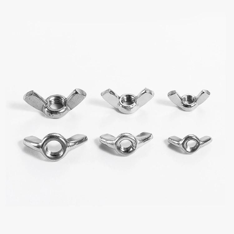 M4 M5 White Nylon Wing Nut DIN315