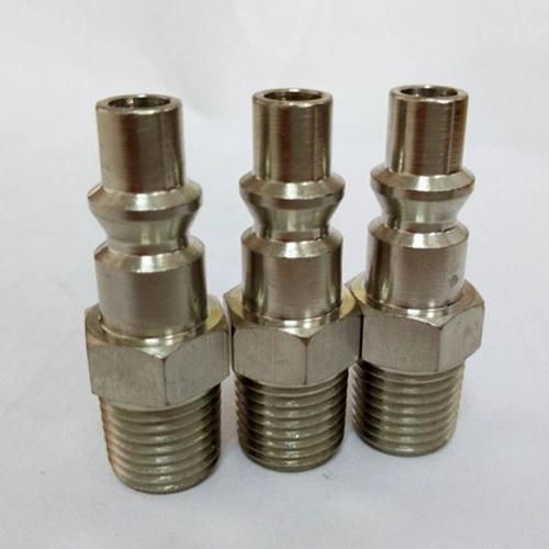 Nickel Plated Brass Quick Hose Connect for Mold Component