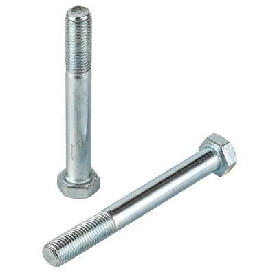 DIN931 Screw Hex Bolt with Zinc