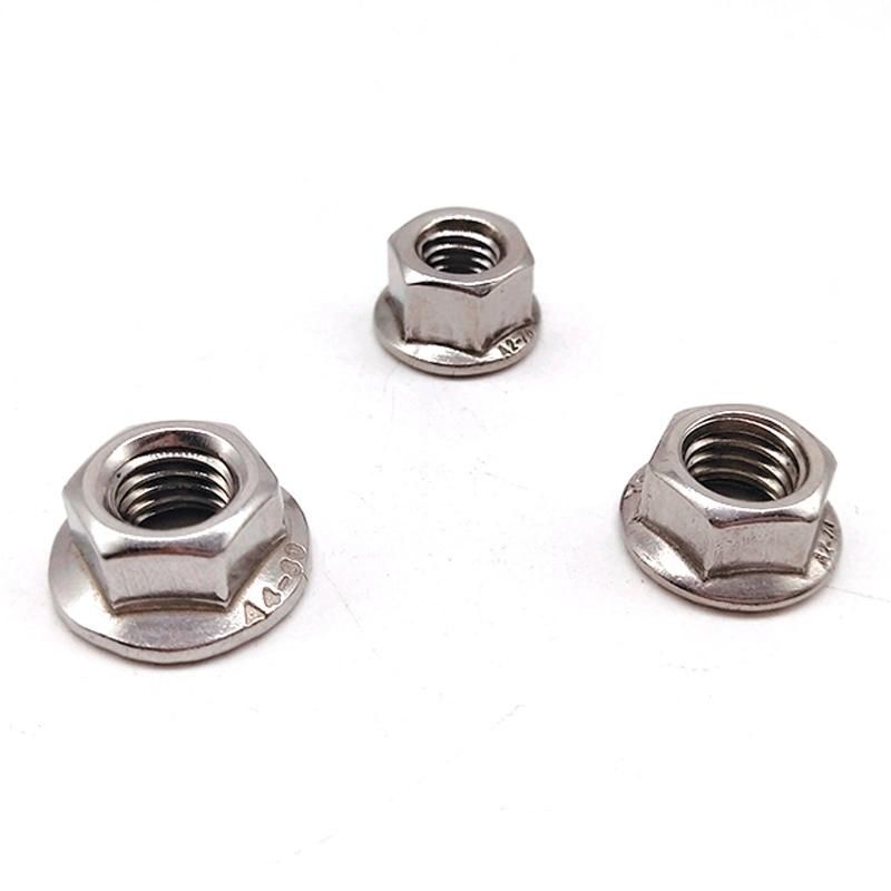 Hex Head Flange Nuts Prevent Rotation M20