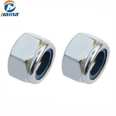DIN985 Hexagon Nylon Nuts with Non-Metallic Insert, Nylon Lock Nuts